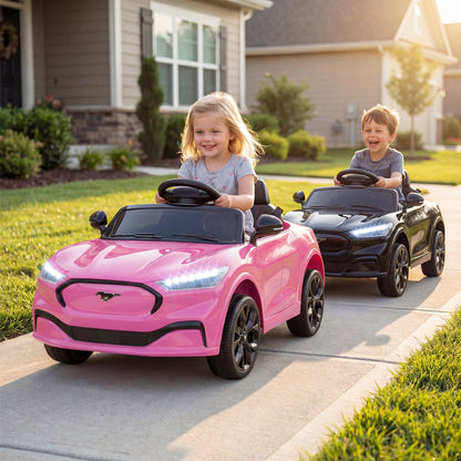 12V Kids Ride on Car Licensed Ford Mach E with Parent Control and Horn