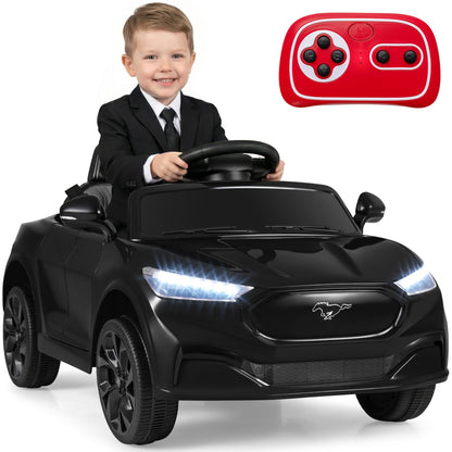 12V Kids Ride on Car Licensed Ford Mach E with Parent Control and Horn
