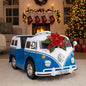 12V Ride On Car Licensed Volkswagen Ride-on Bus with Cup Holder and LED Headlights for 3+ Years Old