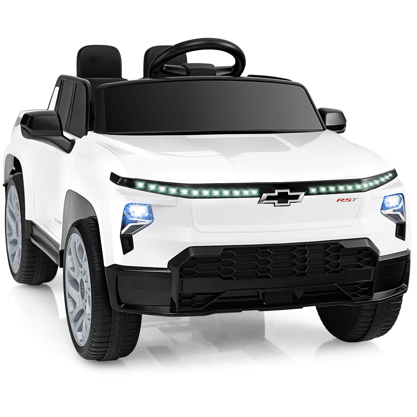 12V Ride on Car Truck Licensed Chevrolet with Remote Control Gift for 3+