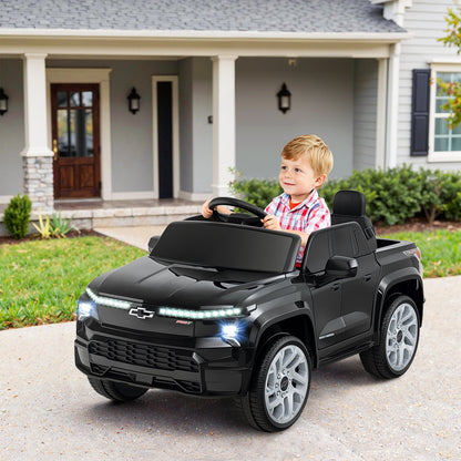 12V Ride on Car Truck Licensed Chevrolet with Remote Control Gift for 3+