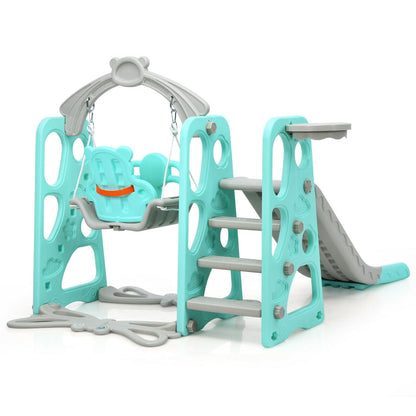 3 in 1 Toddler Climber and Swing Set Slide Playset