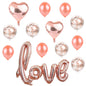 Large One-piece Love Confession Aluminum Film Balloon Valentine's Day