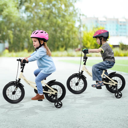14 Inches Kids Bike Sport Bicycle with Removable Training Wheels