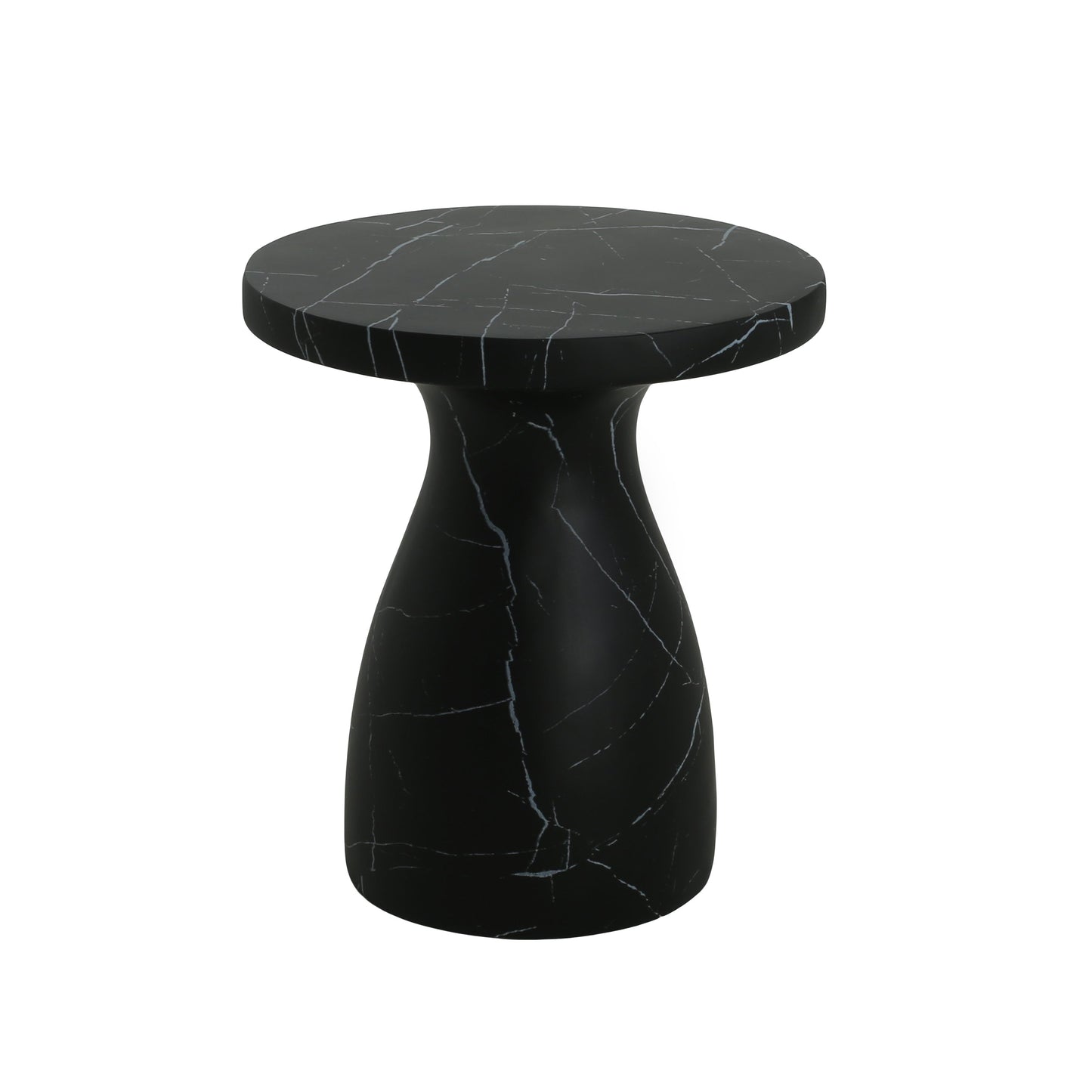 Outdoor Travertine MGO Side Table