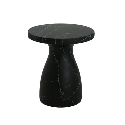 Outdoor Travertine MGO Side Table