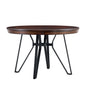 Round Dining Table (Brown)