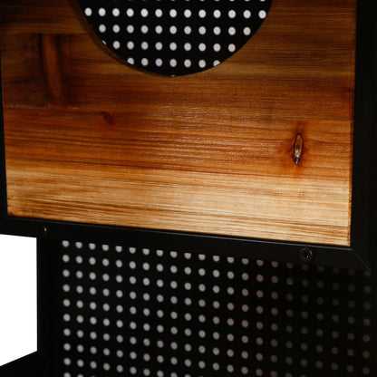 Modern Spacious Cat House Black + Brown