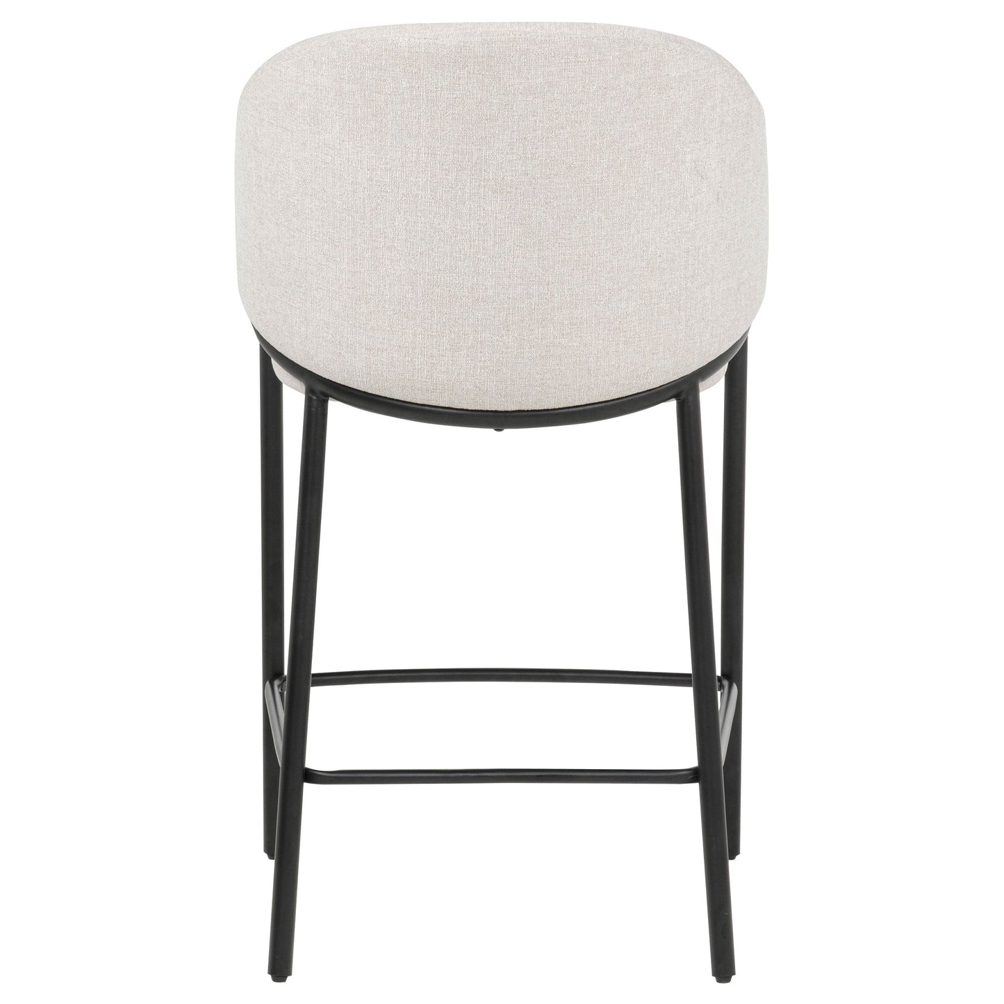 Chadwick Fabric Upholstered Counter Height Chair Beige (Set of 2)