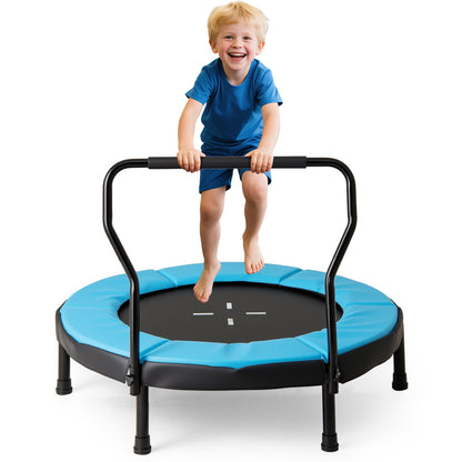 40 Inch Trampoline for Kids Indoor Outdoor Fitness Trampoline
