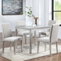 5 Piece Wooden Dining Table Set