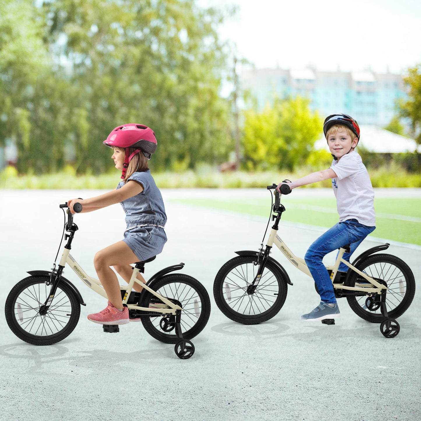 14 Inches Kids Bike Sport Bicycle with Removable Training Wheels