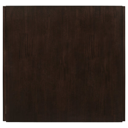 Kelso Rectangular 52-inch Extension Dining Table Cappuccino