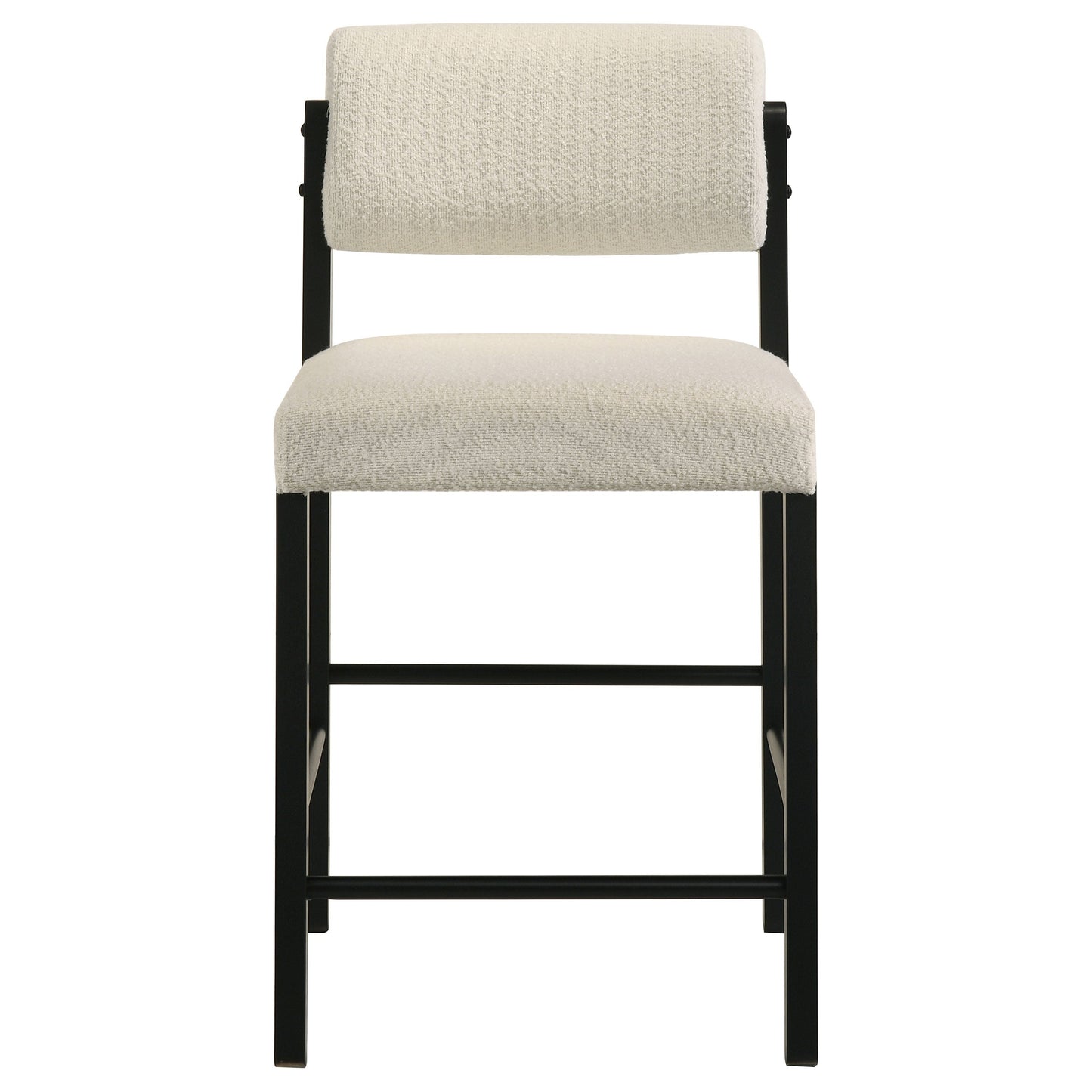 Decker 7-piece 70-inch Rectangular Counter Height Dining Set Cream and Black