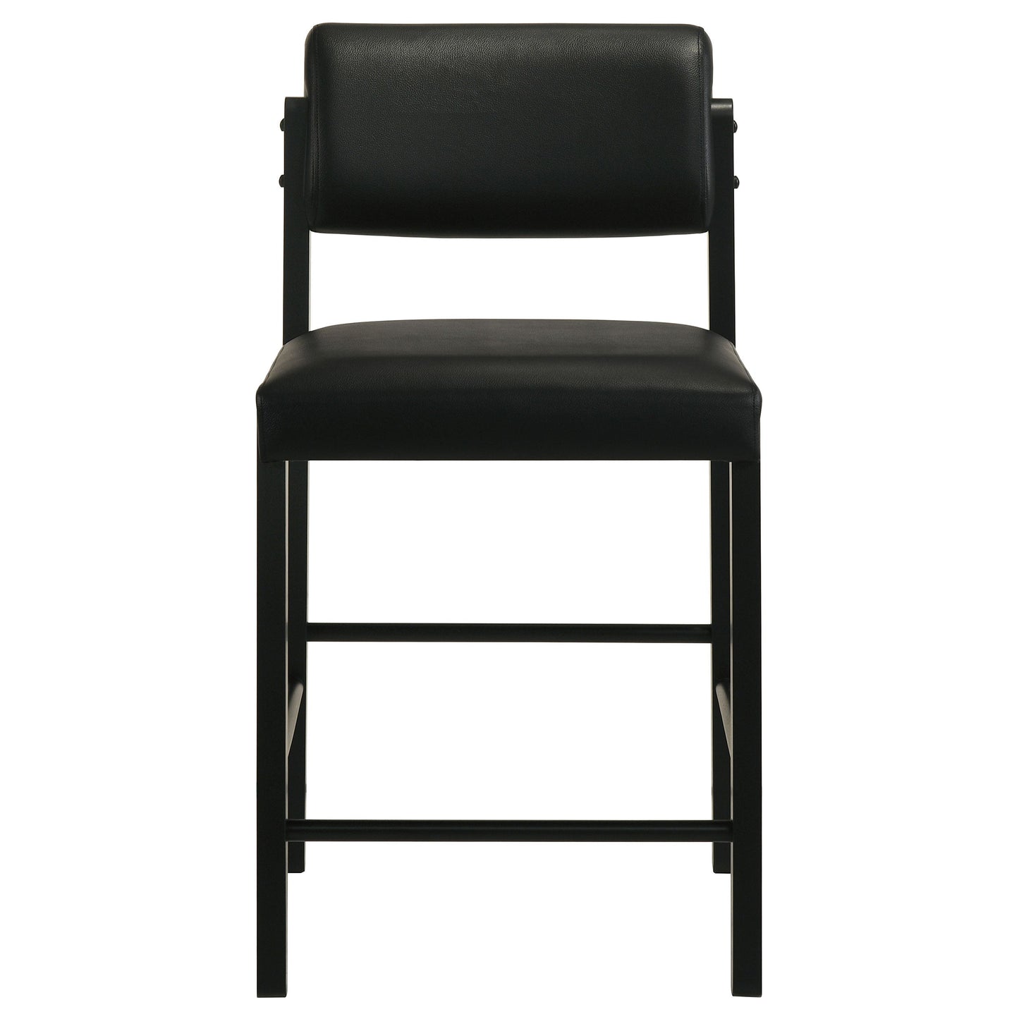Decker 7-piece 70-inch Rectangular Counter Height Dining Set Black