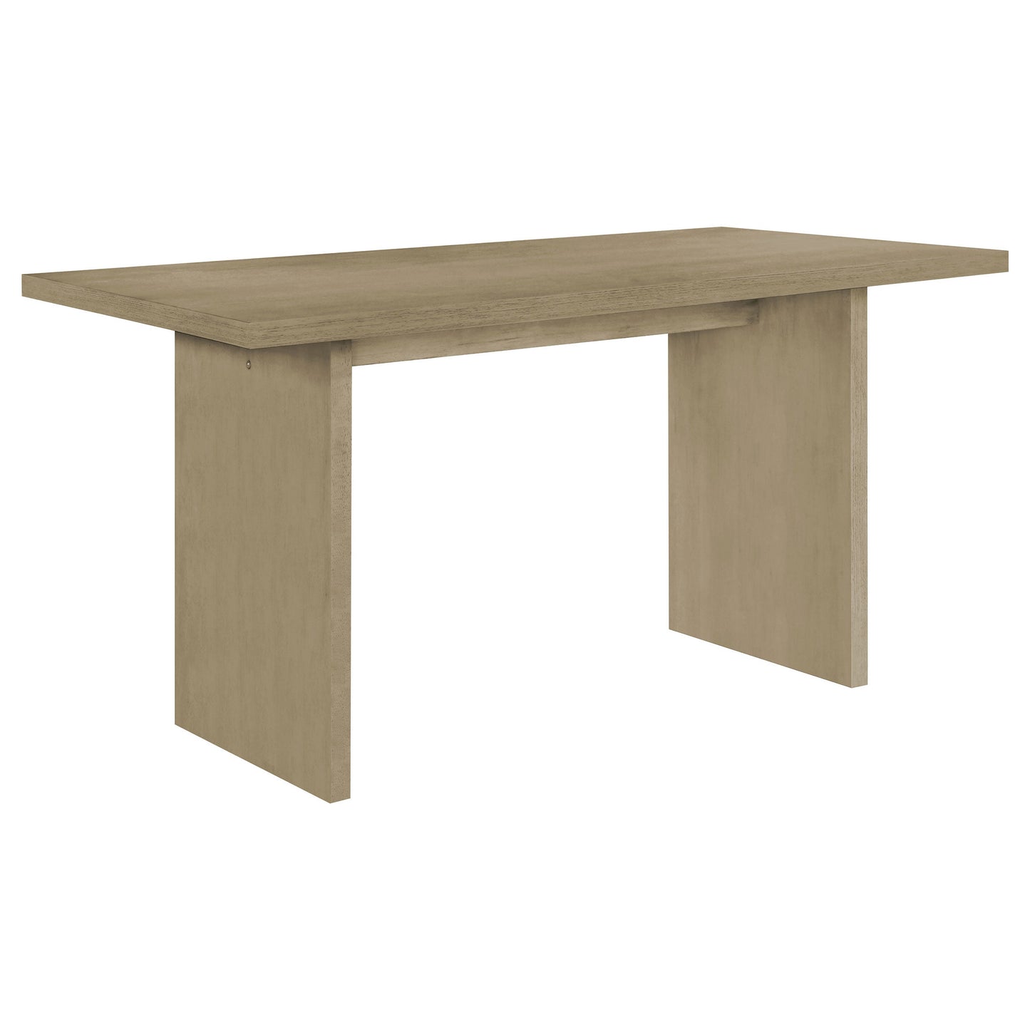 Decker 7-piece 70-inch Rectangular Counter Height Dining Set Cream and Natural Oak