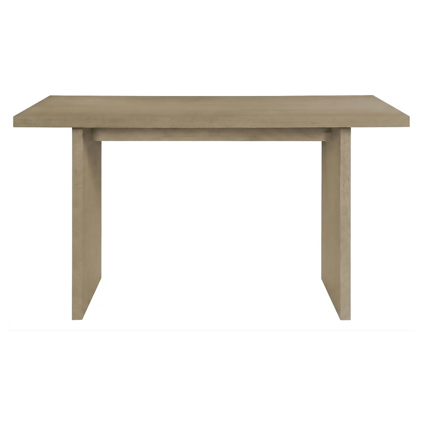 Decker 7-piece 70-inch Rectangular Counter Height Dining Set Cream and Natural Oak