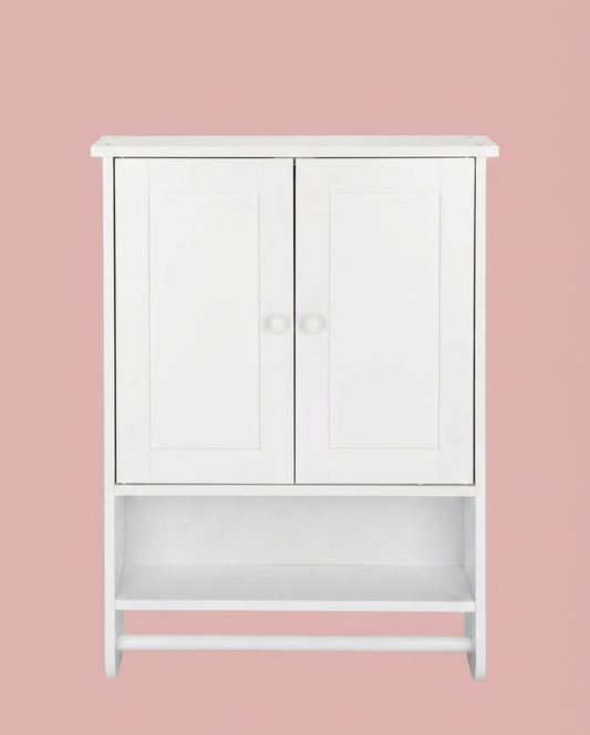 Modern Wall Mounted Bathroom & Kitchen Storage Cabinet – Space-Saving Organizer