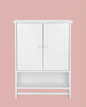 Modern Wall Mounted Bathroom & Kitchen Storage Cabinet – Space-Saving Organizer