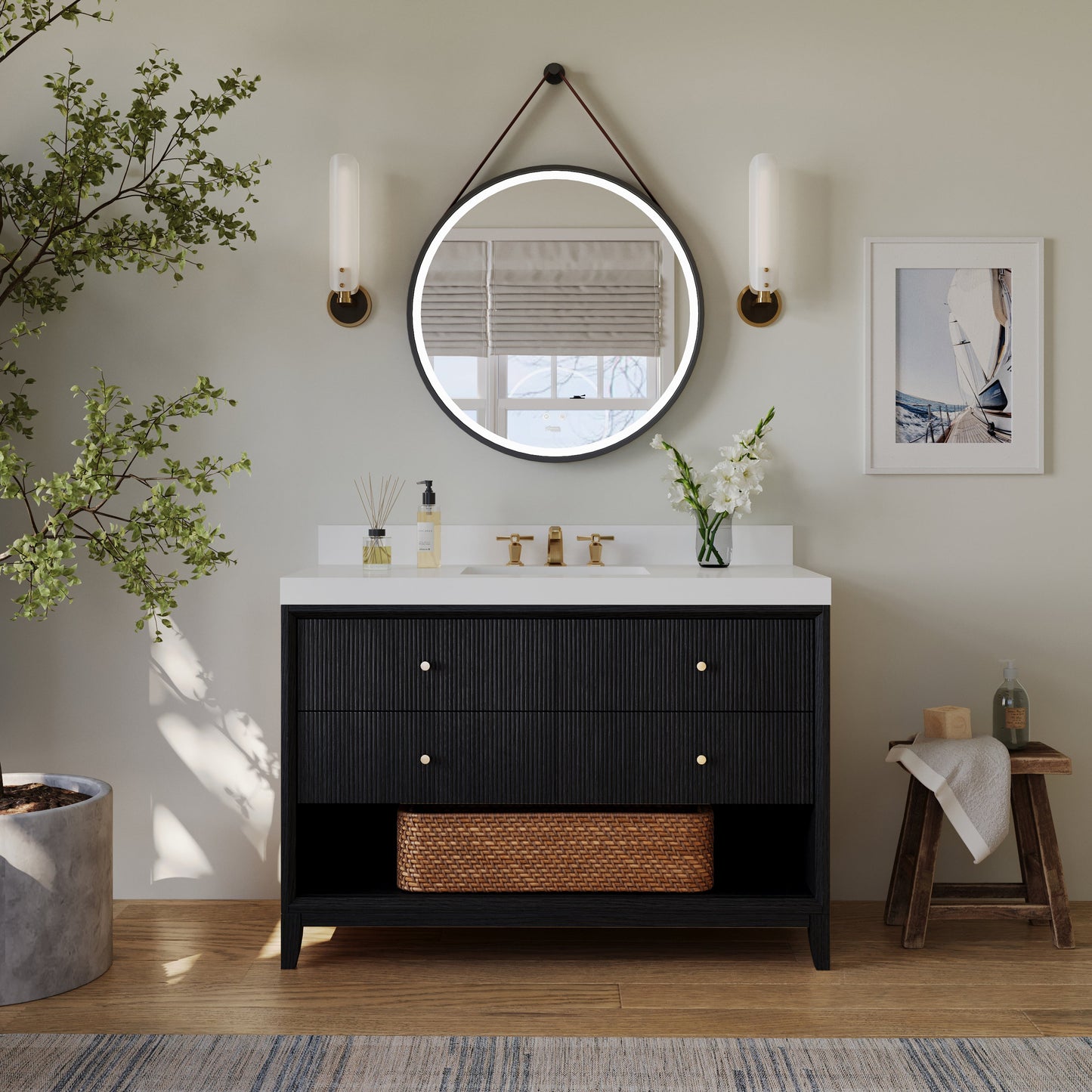 Momo 48" Bath Vanity Set