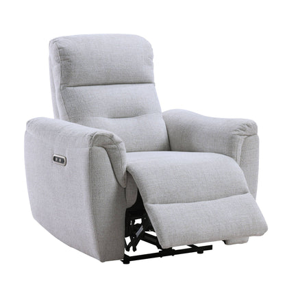 Eastre - Power Motion Recliner With USB Port - Gray