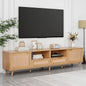 Rattan TV Stand for TVs up to 85''