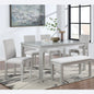 6 Piece Wooden Dining Table Set