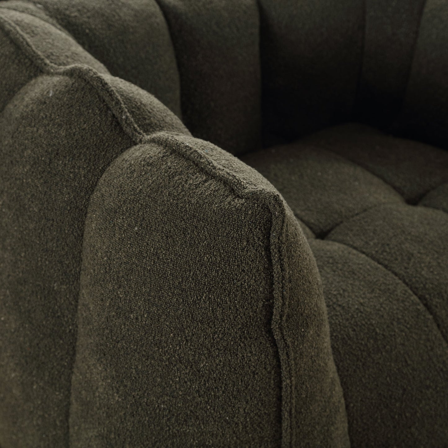 Soft Bean Bag Chair with High Resilient Foam