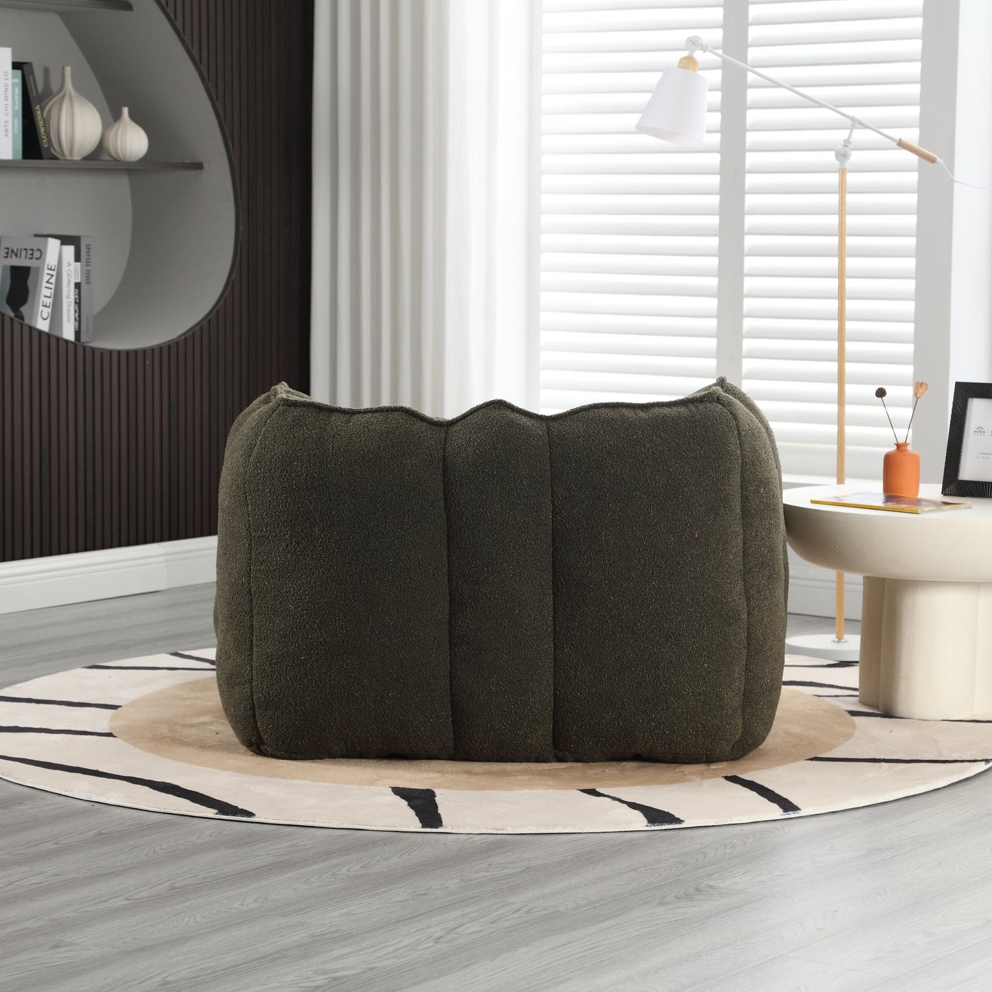 Soft Bean Bag Chair with High Resilient Foam