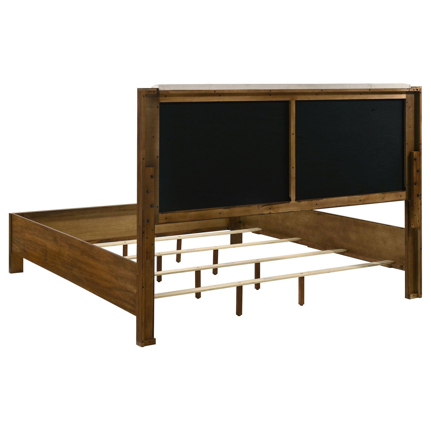 Adderley 4-piece Eastern King Bedroom Set Warm Brown