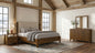 Adderley 4-piece Queen Bedroom Set Warm Brown