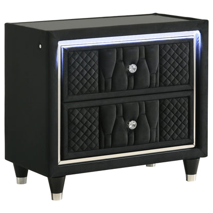 Lorient 5-piece Queen Bedroom Set Black