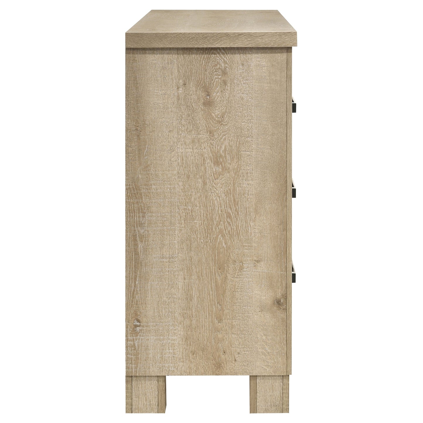 Oakglen 6-drawer Bedroom Dresser Weathered Oak