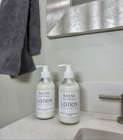 Unscented Body Lotion - Fragrance-Free Daily Moisturizer for Sensitive Skin