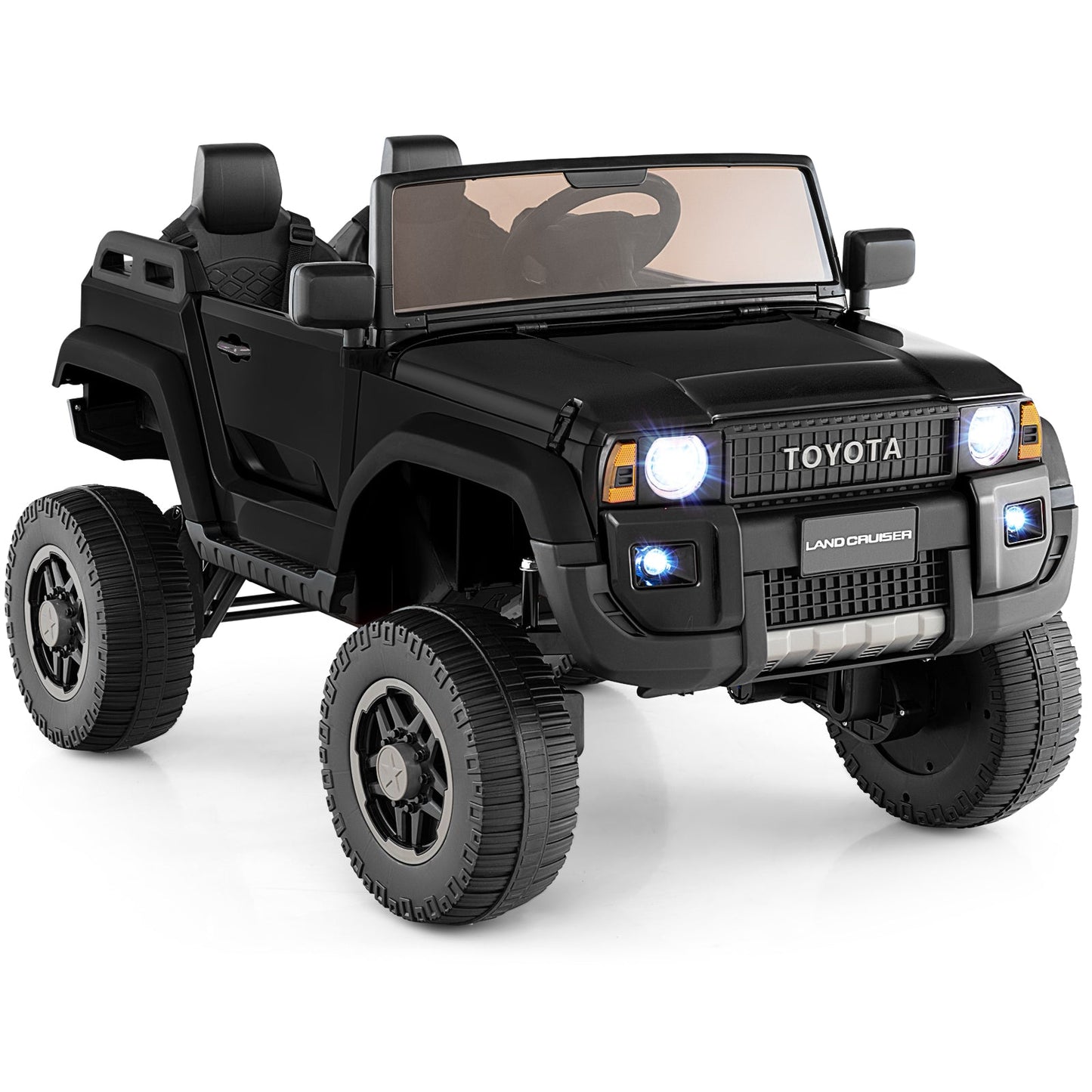 24V 2 Seater Ride on Car 4WD/2WD Switchable for Kids with Remote for Ages 3+