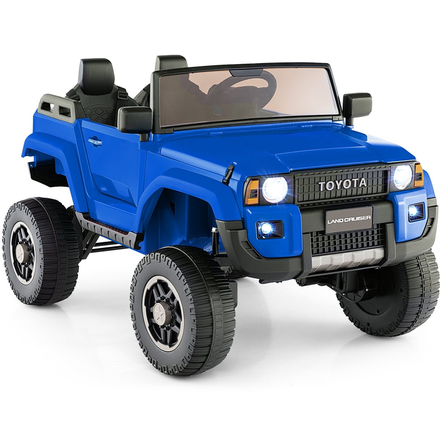 24V 2 Seater Ride on Car 4WD/2WD Switchable for Kids with Remote for Ages 3+