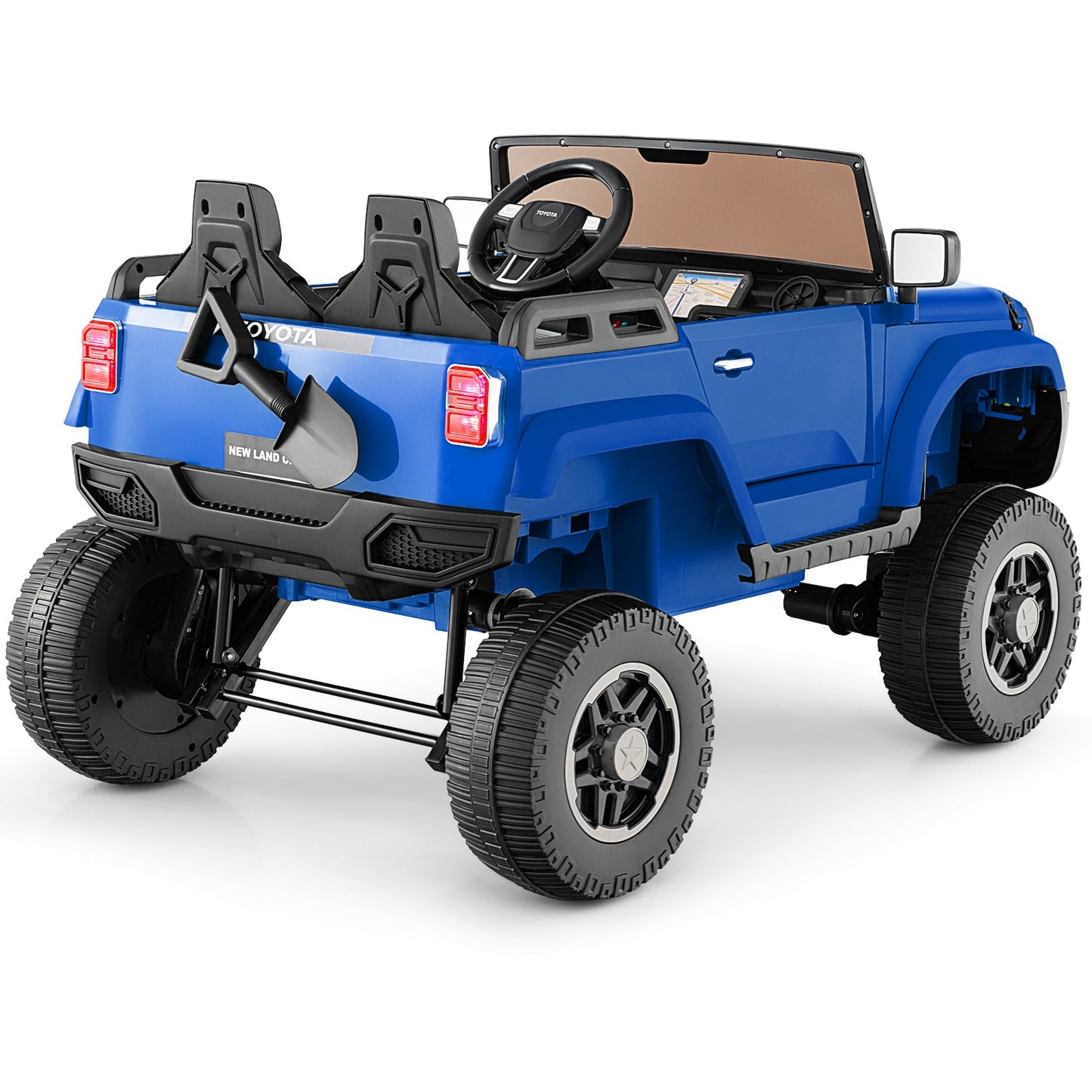 24V 2 Seater Ride on Car 4WD/2WD Switchable for Kids with Remote for Ages 3+
