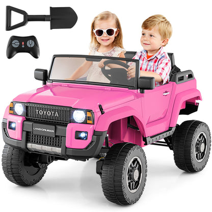 24V 2 Seater Ride on Car 4WD/2WD Switchable for Kids with Remote for Ages 3+