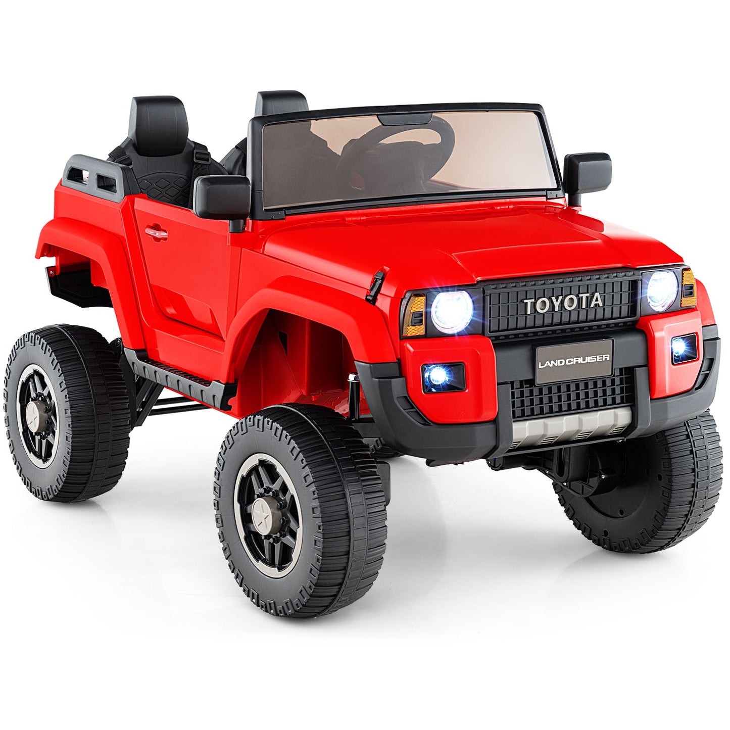 24V 2 Seater Ride on Car 4WD/2WD Switchable for Kids with Remote for Ages 3+
