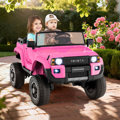 24V 2 Seater Ride on Car 4WD/2WD Switchable for Kids with Remote for Ages 3+