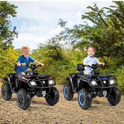 24V Kids ATV 2-Seater with 4 Motors with LED Lights and Music