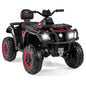 24V Kids ATV 2-Seater with 4 Motors with LED Lights and Music