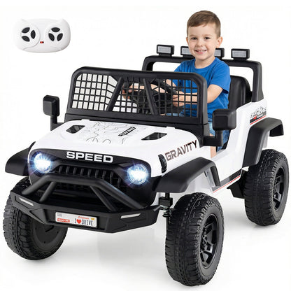 24V Ride On Car for Kids with Parent Remote Control and Music