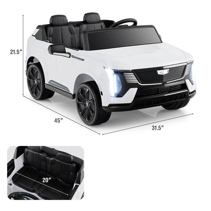 24V Ride on Truck 2-Seater Licensed Cadillac with Remote Control