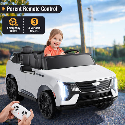 24V Ride on Truck 2-Seater Licensed Cadillac with Remote Control