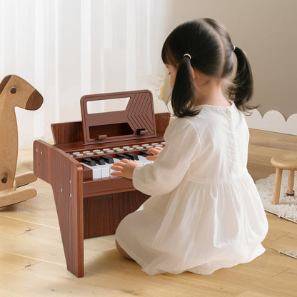25 Keys Kids Piano Keyboard with Adjustable Speed and Volume