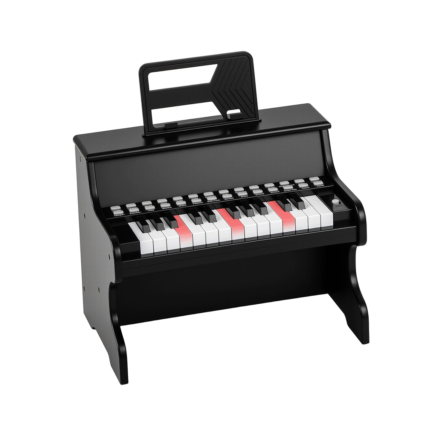 25 Keys Kids Piano Keyboard with Adjustable Speed and Teaching Mode