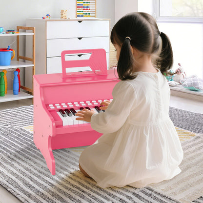 25 Keys Kids Piano Keyboard with Adjustable Speed and Teaching Mode