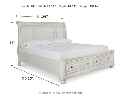 Robbinsdale - Sleigh Bed