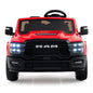 2 Seater 24V Ride on Toy for Big Kids Licensed Ram Truck with Remote and Music